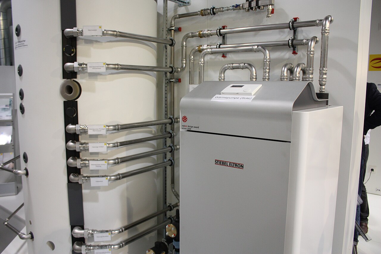 Heizraum, Hydraulik — Belegfoto, kein Auftrag dieser Domain